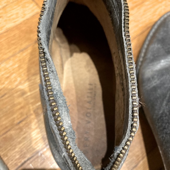 Very Volatile Distressed Western Bootie with Zipper Ankle - Picture 10 of 11